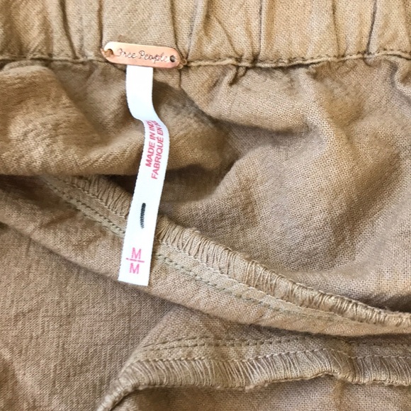 SALE NWOT Free People Mariposa Mini Skirt cocoa Med - Picture 7 of 7